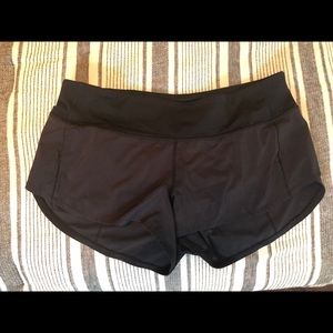 Lululemon Speed Short 2.5 black Shorts